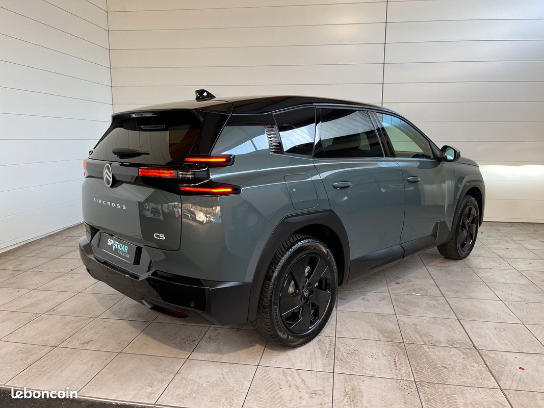 Citroën C5 Aircross Hybride 145ch auto MAX (Pack Cuir Hype Grey, Pack Hiver, Toit Ouvrant, Grip Control) (image 4)