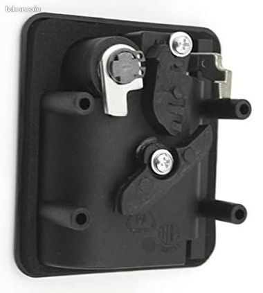 Serrure Caravane Gauche Vecam 2100695 – Sans Rotor – Couleur Noire – NEUVE