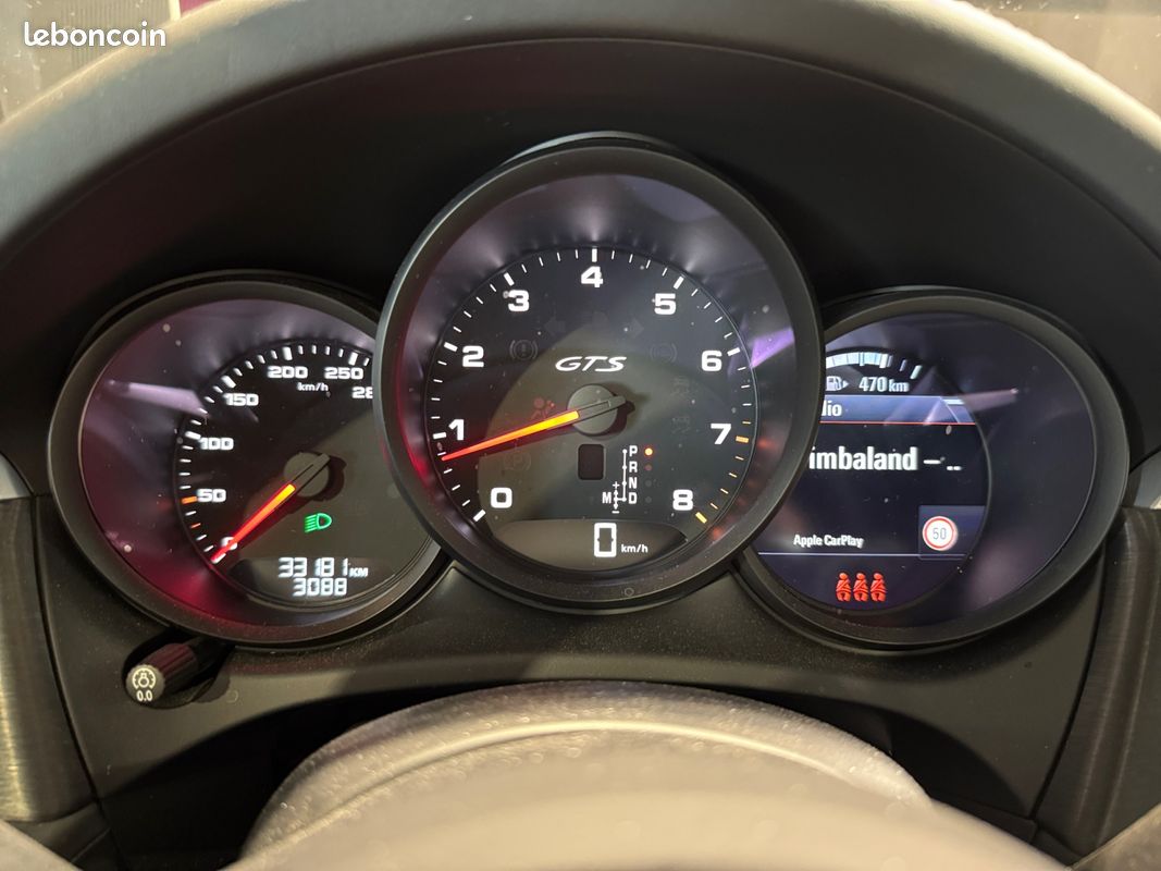 PORSCHE MACAN GTS 3.0 380 ch PDK Garantie 12 mois Carplay Toit Ouvrant Pack Chrono (image 13)