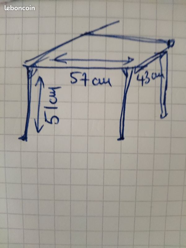 Petite table basse en orme chine 19e (image 4)
