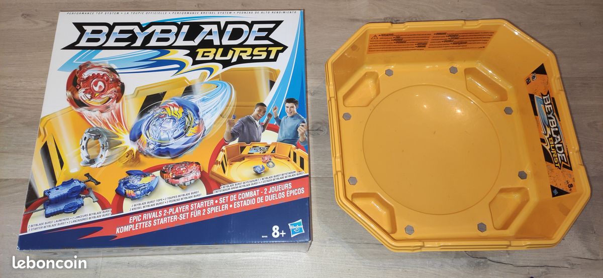 Toupie Bey Burst Turbo 4D Combinaison, Set Avec Lanceur De Jeu Metal