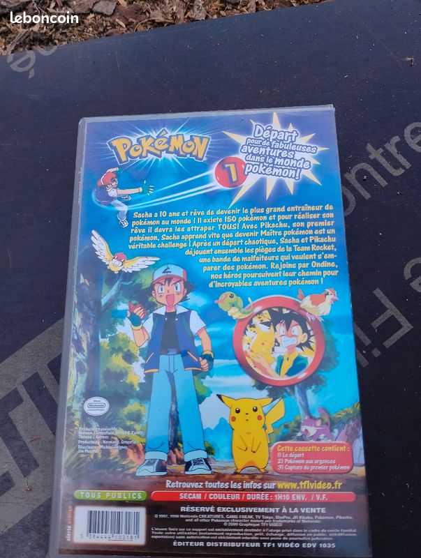 Cassette VHS Pokémon le départ (image 2)