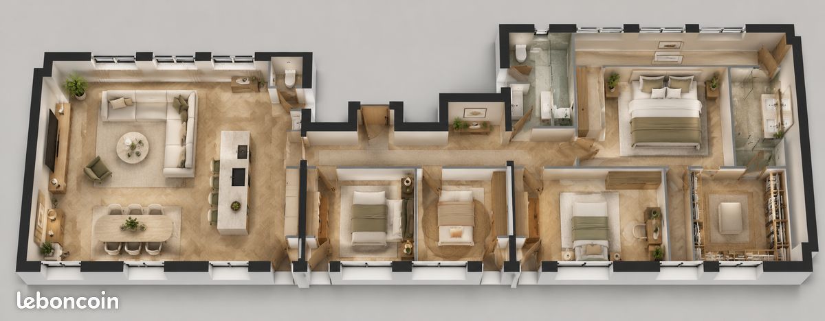 Appartement 12 pièces 180 m² · à Poitiers · 180 m² · 260 000 €