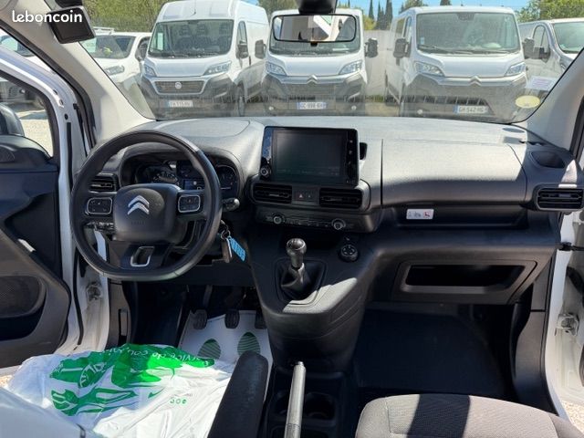 Citroen BERLINGO VAN XL 850KG BLUEHDI 100 CH CABINE APPROFONDIE GPS CARPLAY CAMERA (image 7)