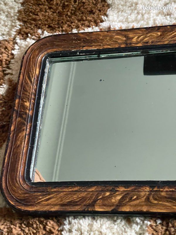 Miroir Louis Philippe en bois et stuc (image 3)