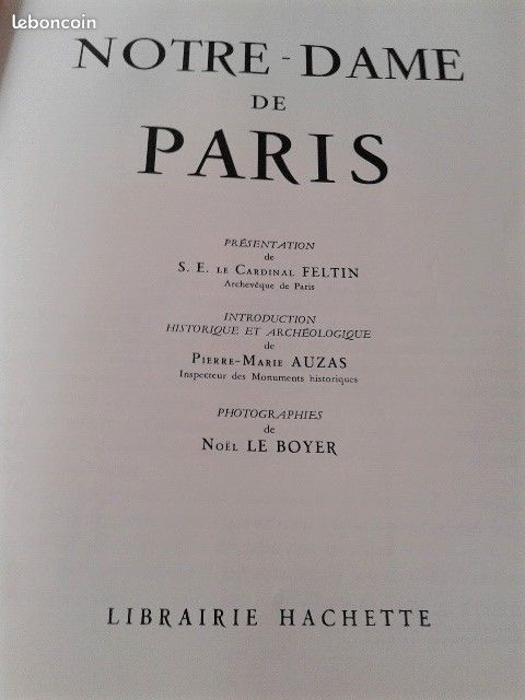 NOTRE DAME DE PARIS - Pierre-Marie AUZAS (image 3)