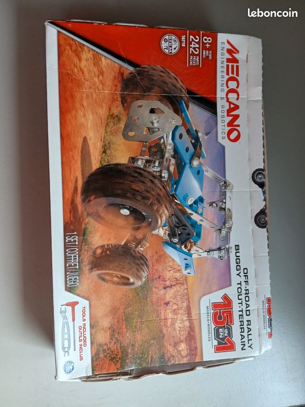Buggy Meccano à construire 242 pièces (image 1)
