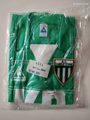 Maillot Domicile AS Saint-Etienne 1981 – Le Coq Sportif X KB Jardin – Taille XL Homme – Occasion