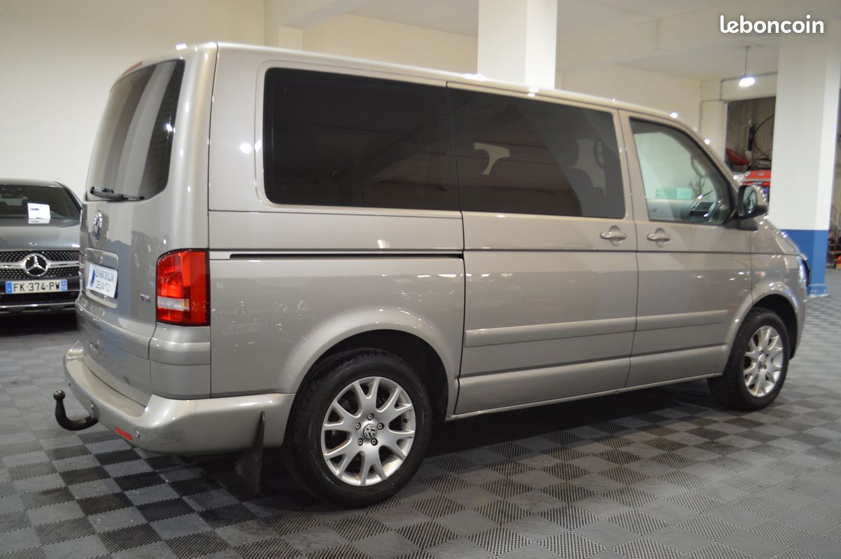 VW CARAVELLE LONGUE 2.0 BITDI 180 DSG7 8 PLACES-06/2010- Réfection Moteur Fiabilisé-GPS CarPlay-Attelage-Etat Rare-Historique Limpide-Garantie 6 Mois (image 3)