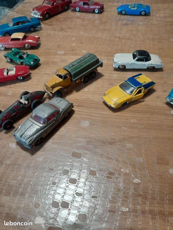 Lot de 7 voitures CIJ europarc SOLIDO CORGI TOYS QUIRALU