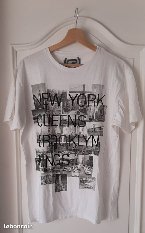 Tee shirt Crossby New York Brooklyn - taille M - neuf avec étiquette (image 1)