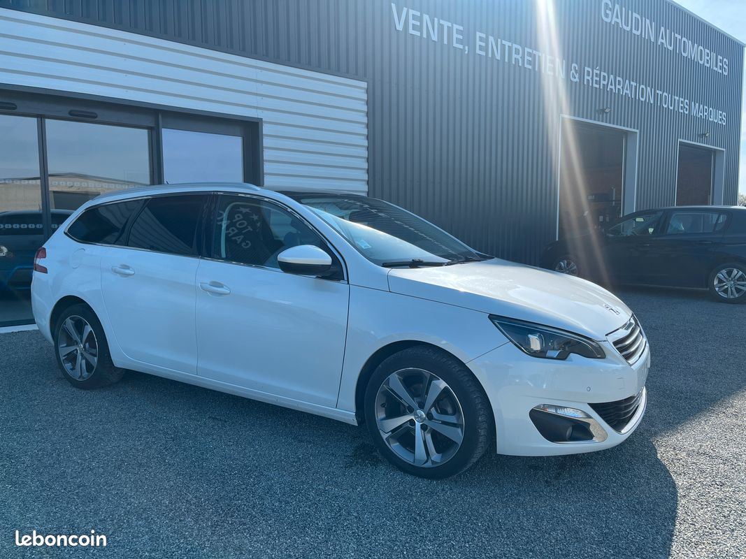 🚗 peugeot 308 sw féline 1.6 bluehdi 120 ch eat6 – automatique – garantie 6 mois (image 1)