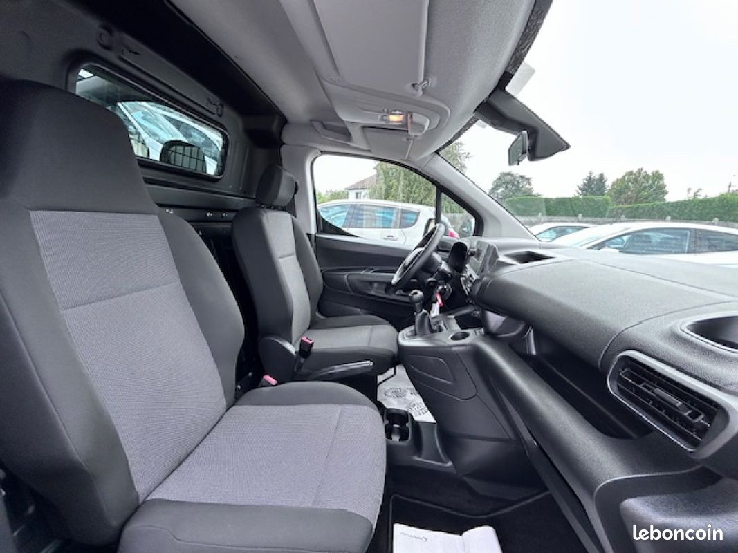 CITROEN BERLINGO FOURGON VAN M 650 1.5BLUEHDI 100CV CONTROL 73135KM 06/2021 prix TTC (image 3)