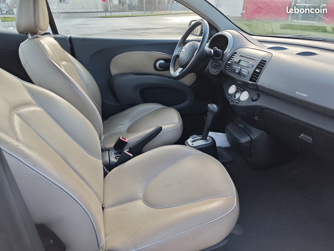 NISSAN Micra C+C 1.6 L ESSENCE 110ch Lolita Lempicka BOITE VITESSE AUTOMATIQUE CABRIOLET (image 8)