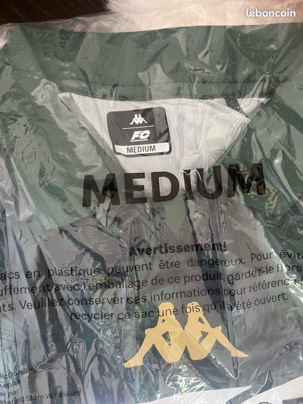 Lot maillot et casquette collector mc do kappa (image 8)