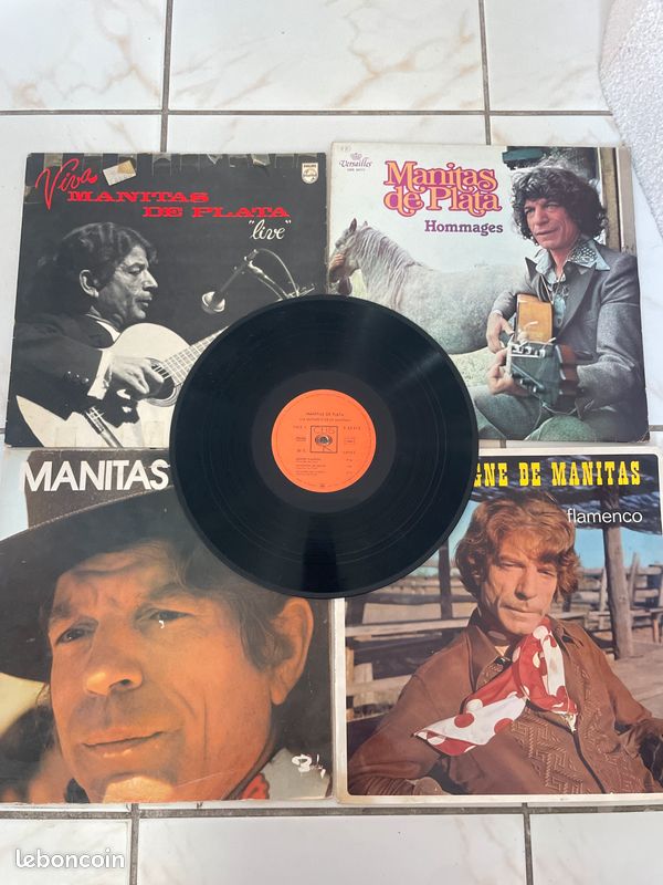Lot 5 vinyles Manitas de Plata (image 1)