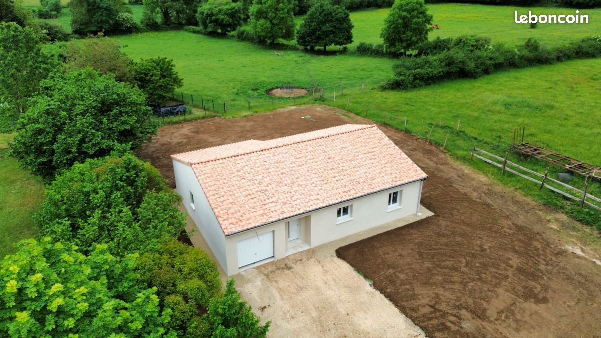 Maison 4 pièces 104 m² · à Chasseneuil-sur-Bonnieure · 104 m² · 219 000 €
