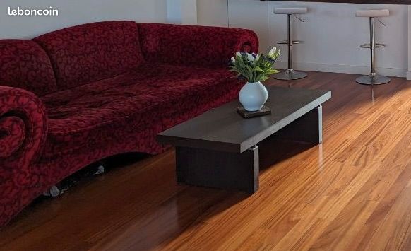 Ensemble Tables Ligne Roset 'Invitation' - Table Repas 240cm Et Table Basse - Bois