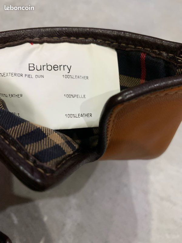 Superbes gants Burberry (image 7)