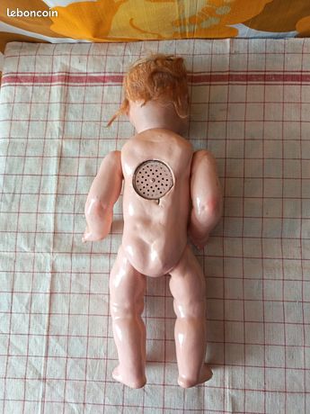 A saisir : adorable poupée Raynal/ perruque d'origine/ yeux riboulants/ 40 cm - Collection