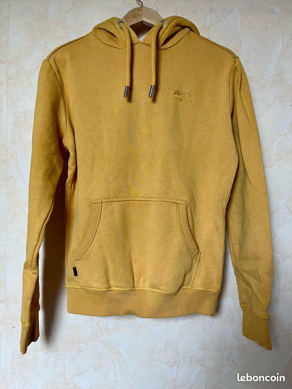 Sweat à Capuche Superdry Femme Vintage - Taille XS - Neuf Sans étiquettes - Bleu