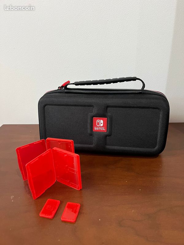 Nintendo Switch Oled + jeu & accéssoires (image 6)