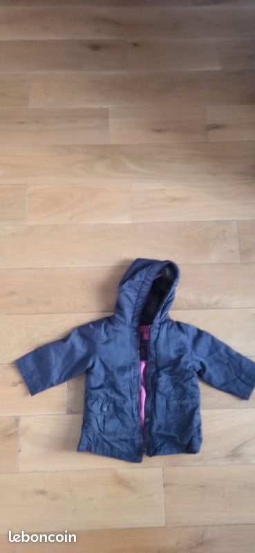 Manteau fille 2 ans 3 en 1 (image 1)