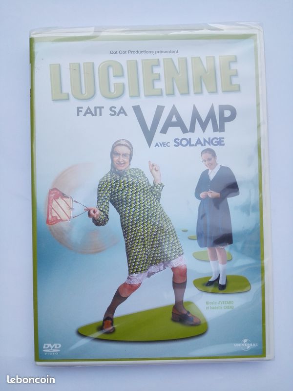 DVD Lucienne fait sa Vamp avec Solange - NEUF (image 1)