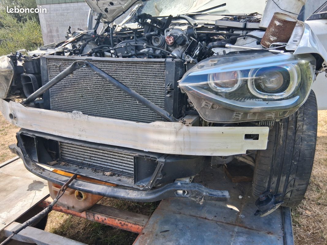 Façade calandre radiateur pare-choc BMW serie 1 F20 (image 3)