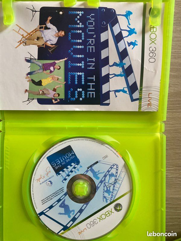 You're In The Movies – Xbox 360 – Coffret Collector PAL Avec Caméra, Neuf