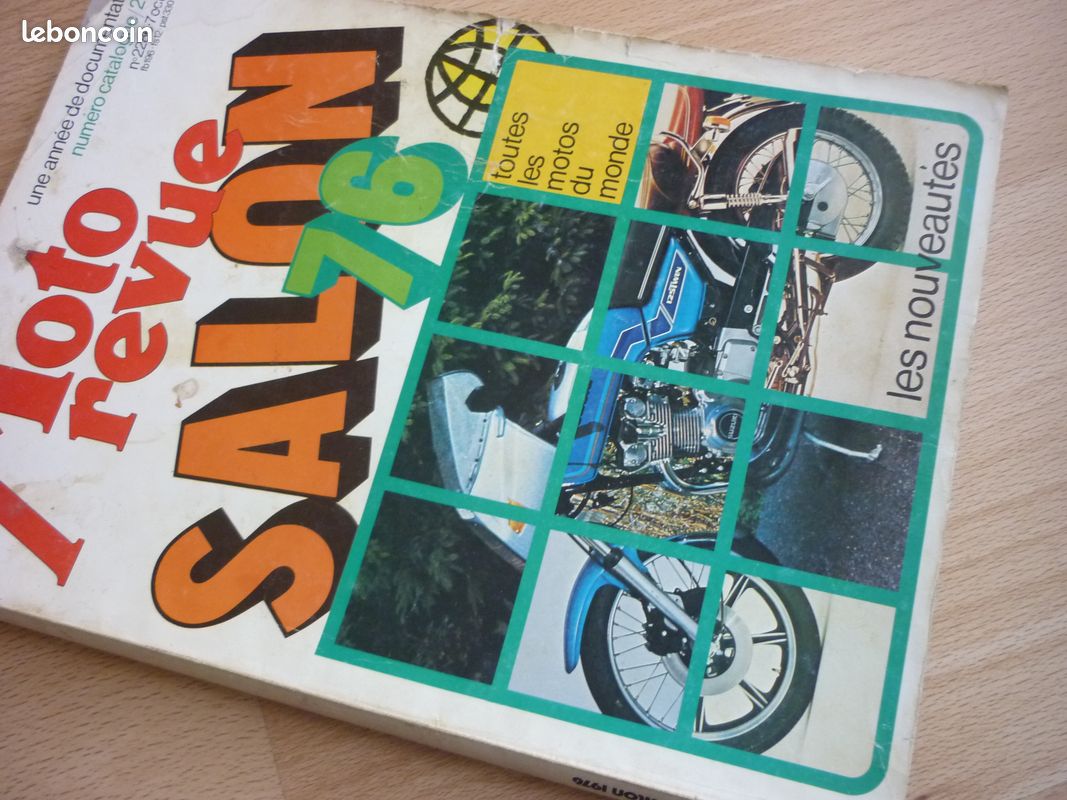 MOTO REVUE HS SALON toutes les motos du monde de 1976 à 25 euros (image 1)