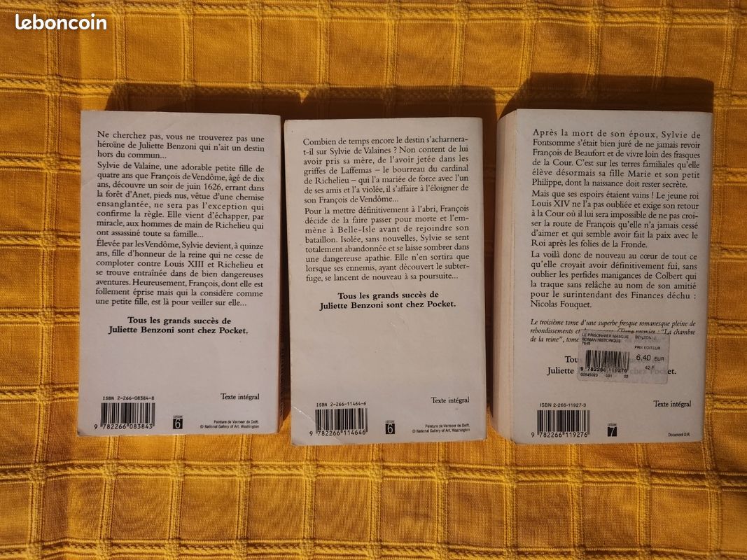 Trilogie Secret d'état de Juliette Benzoni (image 2)