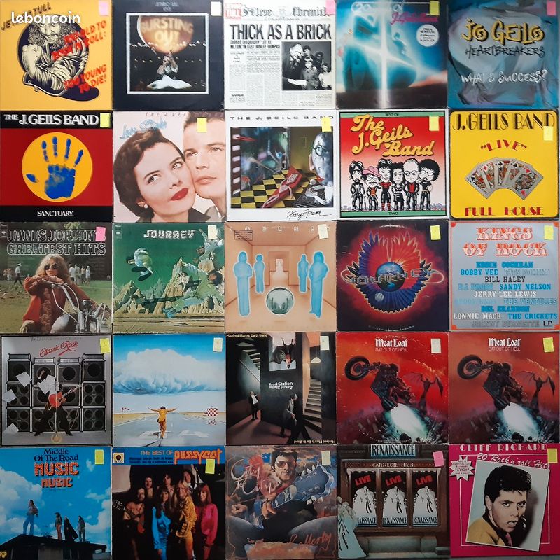 PROMO J.Hendrix +10000 vinyles Rock, Rap, Hard-Rock, Disco, Ch.Française, Reggae, Jazz, Electro (image 6)