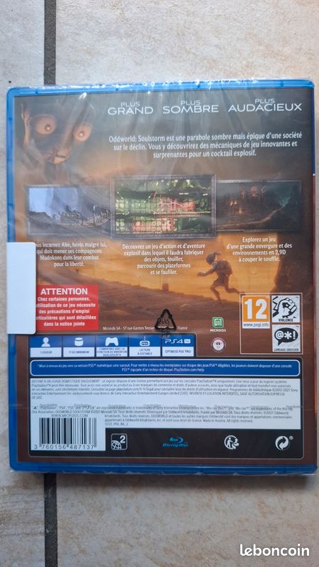 Lot 2 Jeux vidéo Playstation 4 PS4 PAL fr neuf Fallout division