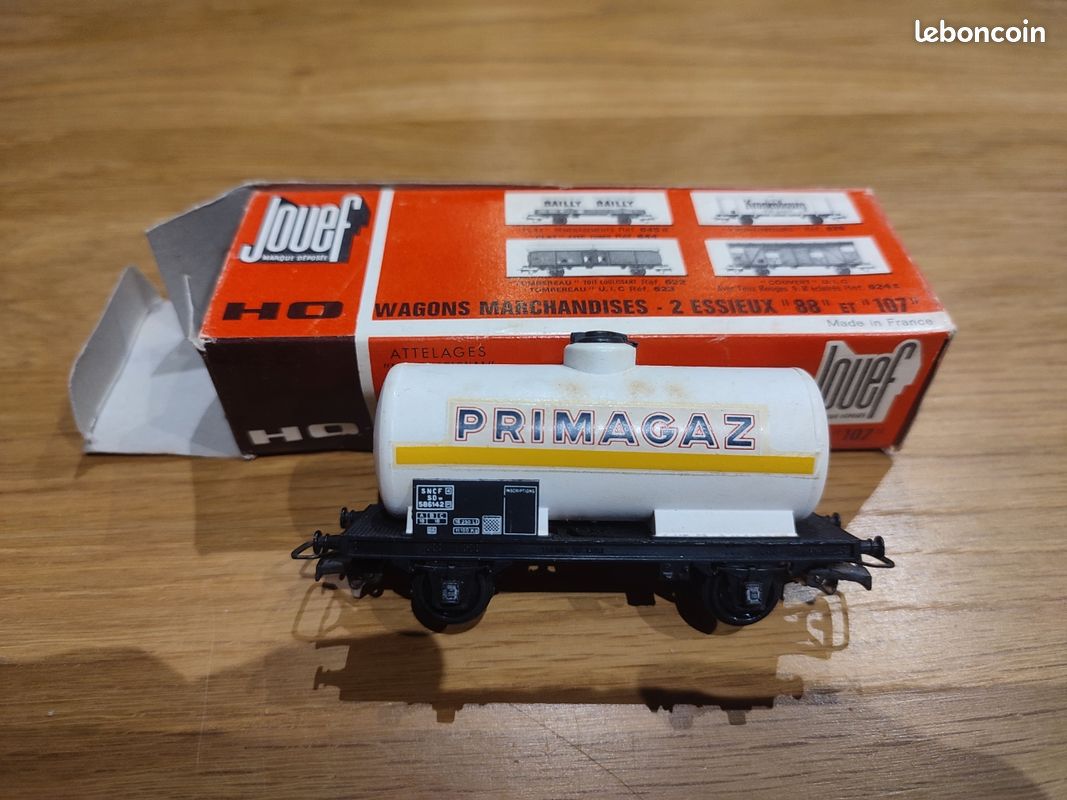 JOUEF HJ6139 - wagon CITERNE Zacns a bogies SNCF NACCO - HO 1/87