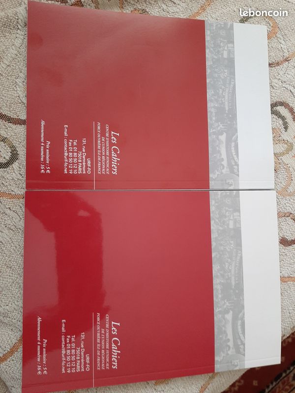 Cahier 7 et 8 Force Ouvrière (image 2)