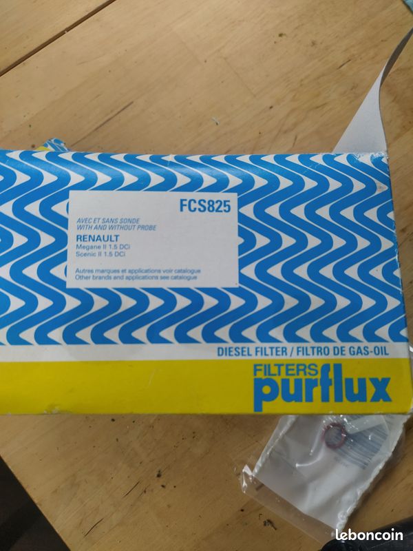 Filtre à Gasoil Purflux FCS825 - Haute Filtration Pour Système D'Injection Diesel