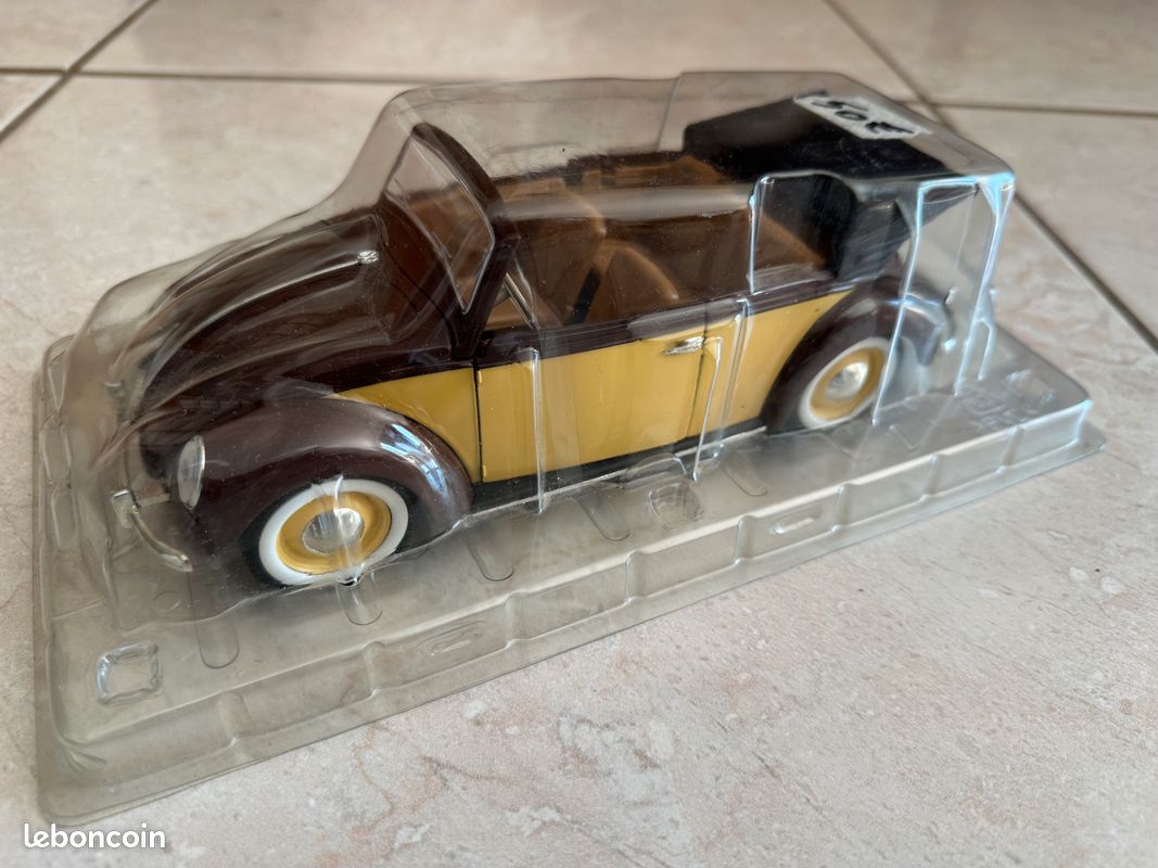 Solido VW Coccinelle Cabriolet 1949 – 1/18 – Sous Coque – Occasion
