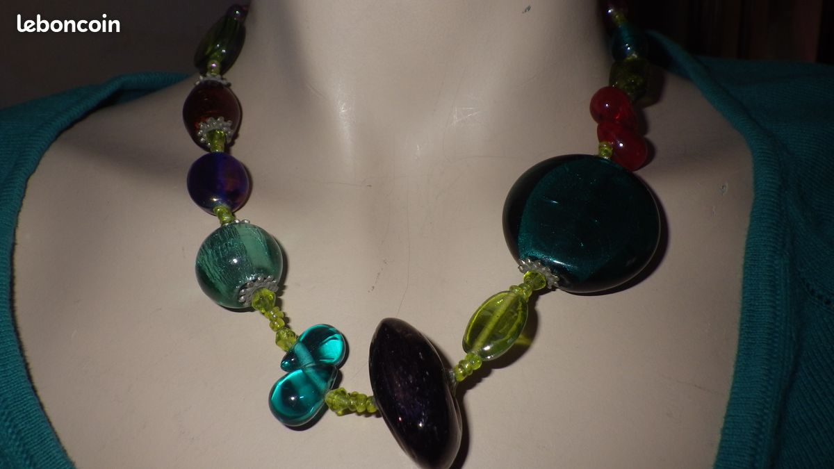 Collier pierres MIOU47 (image 1)
