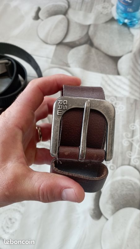 Lot de ceinture en cuir taille M (image 5)