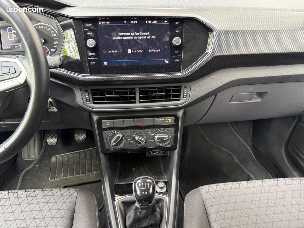 VOLKSWAGEN T-CROSS 1.0 TSI 95 BUSINESS 95Ch Garantie 12 mois suivi complet (image 11)