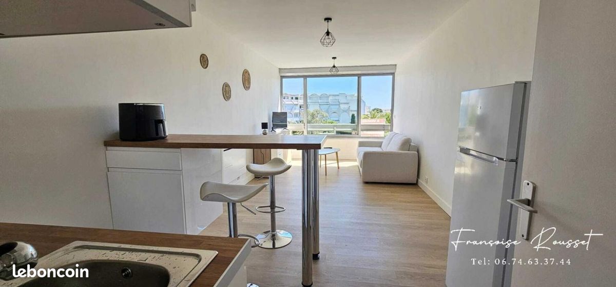 Appartement 1 pièce 27 m² · à Le Grau-du-Roi · 27 m² · 104 000 €
