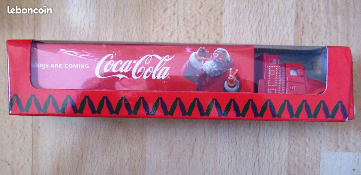 Collector CAMION jouet miniature NOEL semi remorque COCA COLA NEUF (image 1)