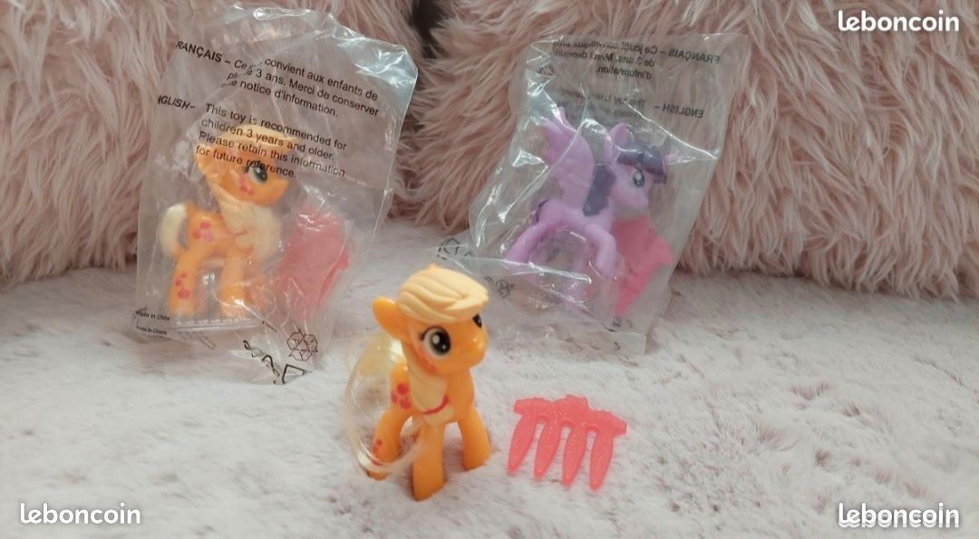 8 Figurines my little pony (dont 2 sous blister) (image 3)