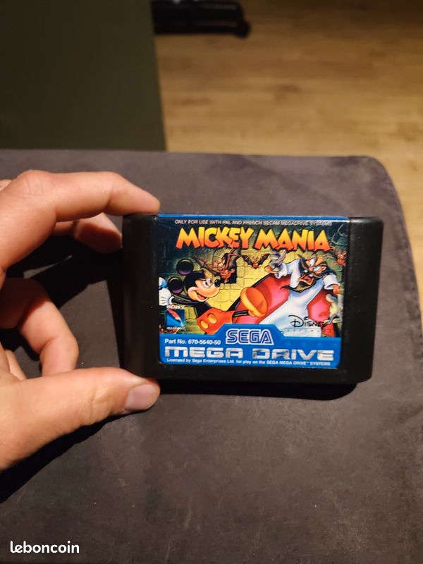 Mickey Mania - Cartouche Seule - PAL - Sega Mega Drive