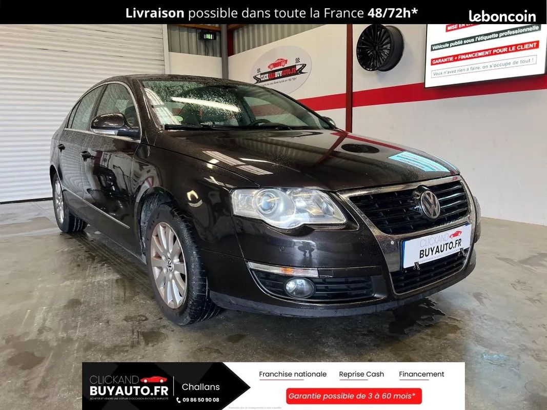 Volkswagen Passat 2.0 TDI 140 CV / SUIVI D'ENTRETIEN COMPLET / DITRIBUTION, VIDANGE FAITE / GARANTIE (image 1)