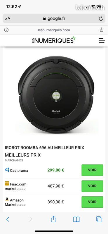 Aspirateur iRobot (image 3)
