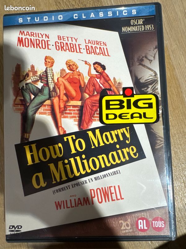 DVD how to marry a millionaire (image 1)