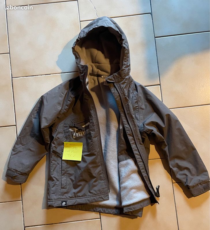 Veste Imperméable VÃªtement De Pluie Enfant Ensemble De Pluie