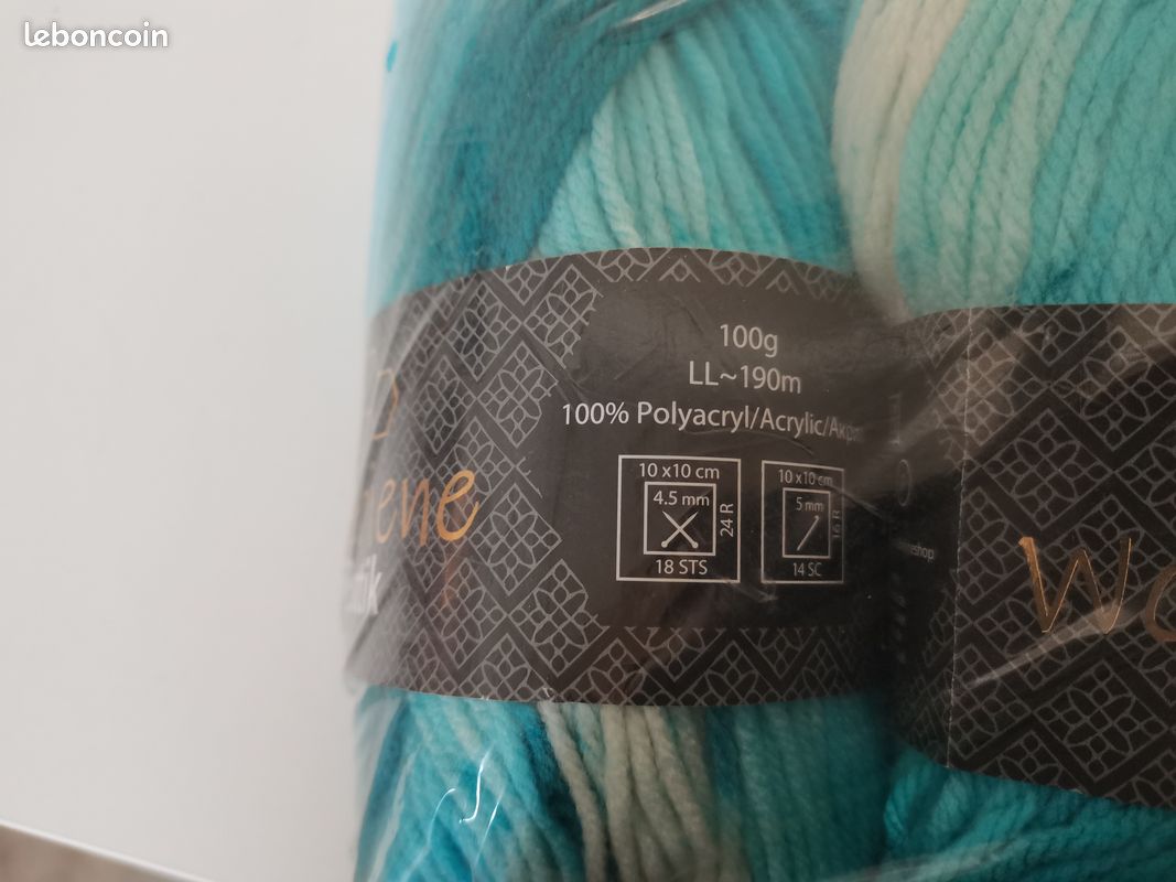 5 pelotes wollbiene (image 3)
